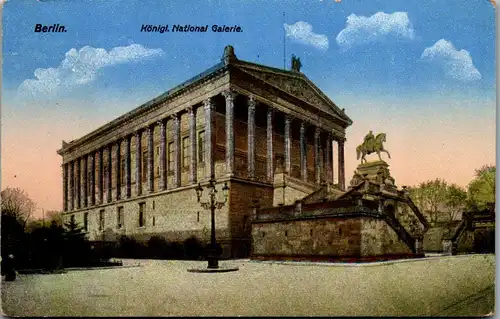 44211 - Deutschland - Berlin , Königliche National Galerie - gelaufen