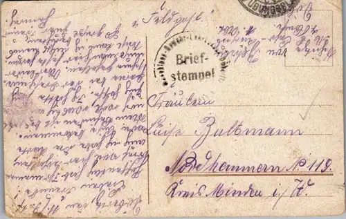 44226 - Deutschland - Berlin , Neuer Dom , Feldpost , Briefstempel - gelaufen 1917