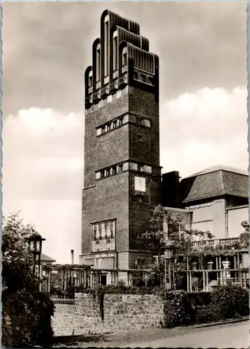 44259 - Deutschland - Darmstadt , Hochzeitsturm - nicht gelaufen