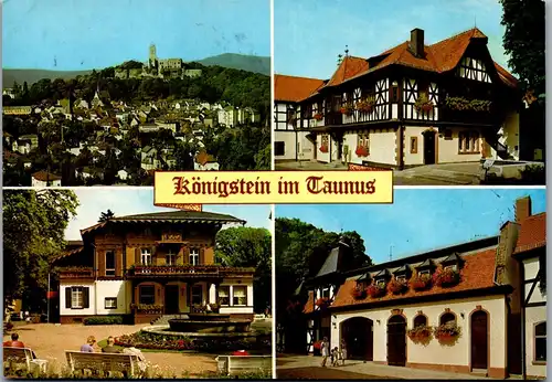 44265 - Deutschland - Königstein , Taunus , Mehrbildkarte - gelaufen 1987