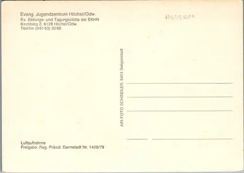44296 - Deutschland - Höchst , Odenwald , Evangelisches Jugendzentrum - nicht gelaufen