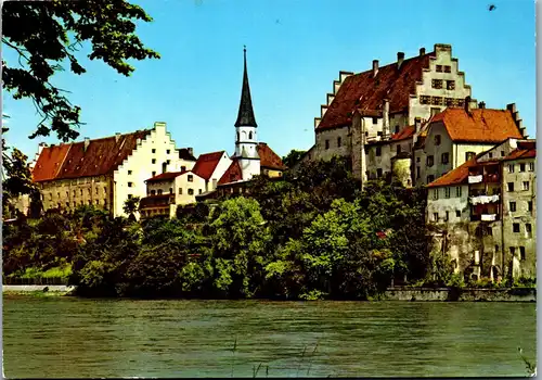 44326 - Deutschland - Wasserburg am Inn , Partie an der Burg - gelaufen 1987