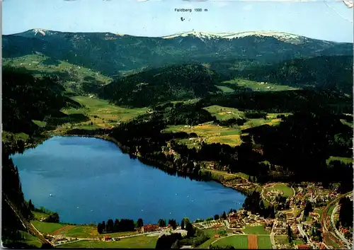 44336 - Deutschland - Titisee , Schwarzwald , mit Blick zum Feldberg - gelaufen