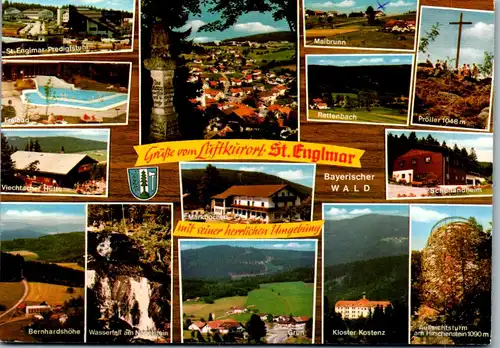 44343 - Deutschland - St. Englmar , Freibad , Viechtacher Hütte , Maibrunn , Rettenbach , Mehrbildkarte - gel. 1982