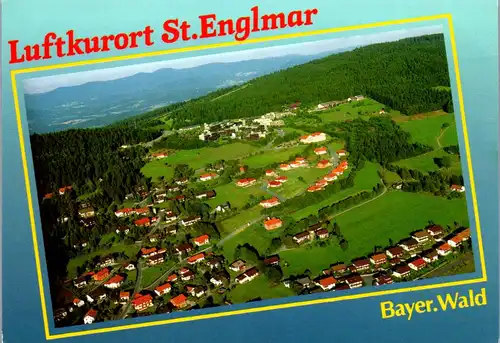 44345 - Deutschland - St. Englmar , Panorama - gelaufen 1996