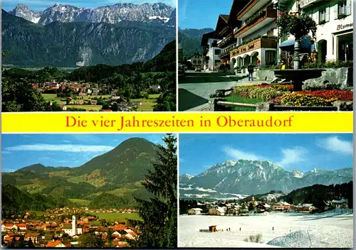 44366 - Deutschland - Oberaudorf , Mehrbildkarte - gelaufen 1985