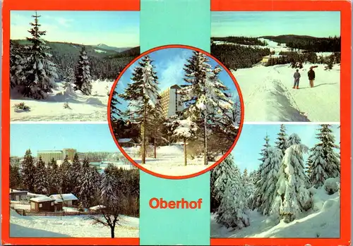 44397 - Deutschland - Oberhof , Kr. Suhl , Winterlandschaft , Winter - gelaufen