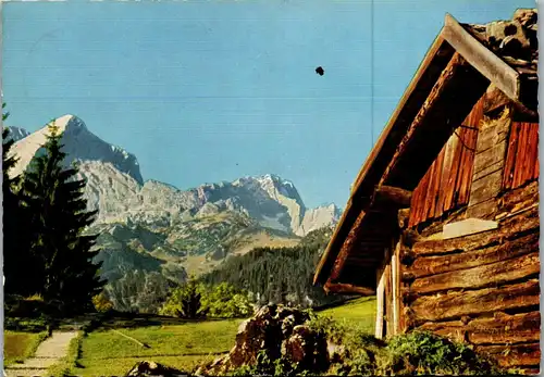 44401 - Deutschland - Zugspitze , Alpspitze - gelaufen 1972