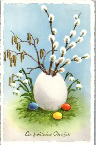 44417 - Ostern - Ein fröhliches Osterfest ,  - gelaufen 1961