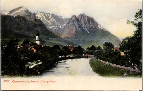 44460 - Deutschland - Garmisch , Bayerisches Hochgebirge - nicht gelaufen