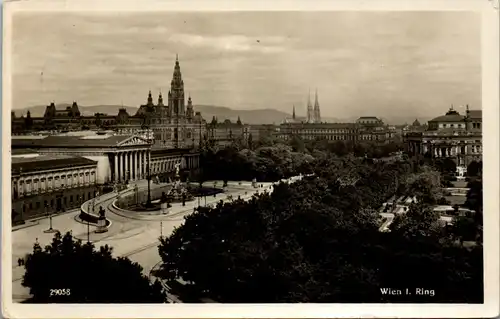 44471 - Wien - Wien I , Ring , Parlament - gelaufen 1937