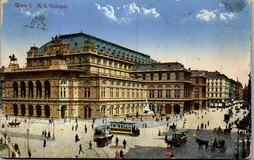 44486 - Wien - Wien I , K. u. k. Hofoper - gelaufen