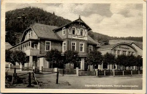 44493 - Deutschland - Sitzendorf , Hotel Semmelpeter , Schwarzatal - nicht gelaufen