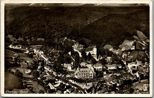 44499 - Deutschland - Stolberg , Harz , Panorama - gelaufen 1940