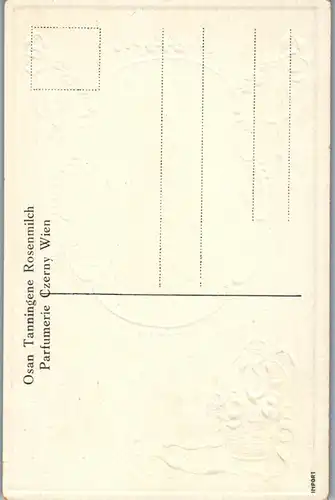 44522 - Botanik - Blumen , Osan Tanningene , Rosenmilch , Parmfumerie Czerny Wien - nicht gelaufen