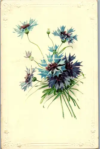 44523 - Botanik - Blumen , Parmfumerie Czerny Wien - nicht gelaufen