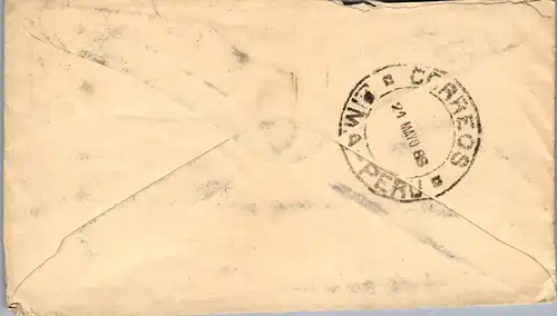 44598 - Bolivien - Brief , La Paz - Guatemala - gelaufen
