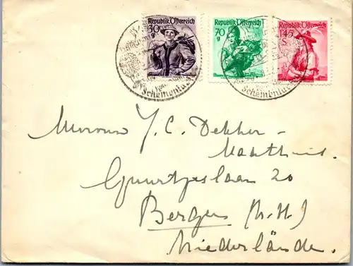 44618 - Österreich - Brief , Imst - Bergen - gelaufen