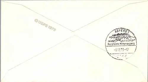 44646 - USA - Brief , Pope Papst Johannes Paul II , Chicago - nicht gelaufen 1979