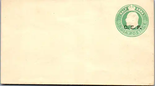 44657 - Indien - Brief , unused - nicht gelaufen 1939