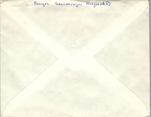 44666 - Niederlande - Brief , Gravenhage - Oberhausen , Einschreiben R - gelaufen 1972