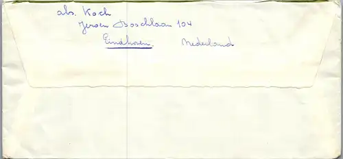 44679 - Niederlande - Brief , Eindhoven - Urnäsch Schweiz - gelaufen 1962