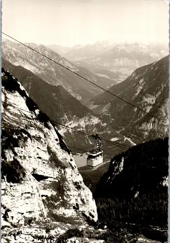 44743 - Steiermark - Dachstein , Dachsteinseilbahn , Seilbahn , Blick ins Ausseerland - nicht gelaufen