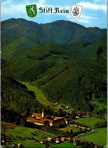 44748 - Steiermark - Rein , Zisterzienserabtei , Stift Rein , Panorama - gelaufen 1981