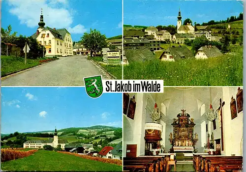 44749 - Steiermark - St. Jakob im Walde , Mehrbildkarte - gelaufen 1976