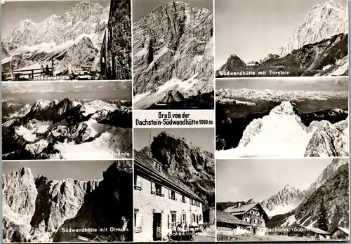 44763 - Steiermark - Dachstein , Südwandhütte , Dirndln , Bachalm , Torstein , Scheiblingstein - gelaufen 1960