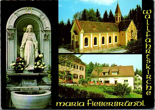 44776 - Steiermark - Maria Fieberbründl , Wallfahrtskirche - gelaufen