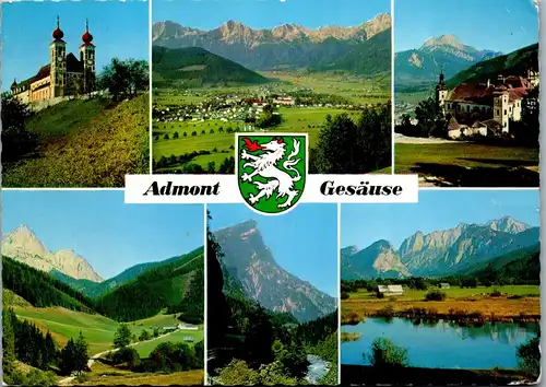 44790 - Steiermark - Admont , Gesäuse , Frauenberg , Röthelstein , Kaiserau , Planspitz - gelaufen 1963