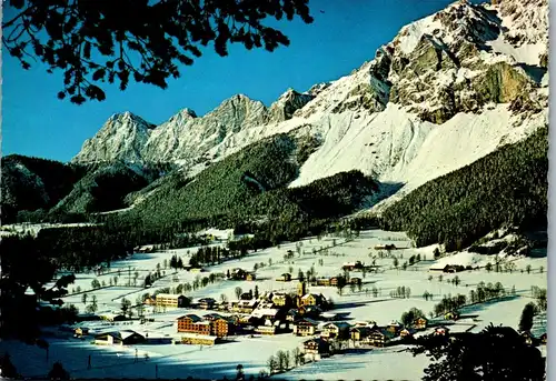 44796 - Steiermark - Ramsau , Wintersport , Winter , Panorama - gelaufen