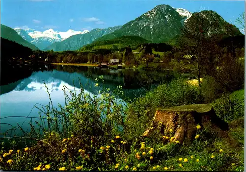 44812 - Steiermark - Altaussee , Altausseersee mit Hohem Dachstein - nicht gelaufen