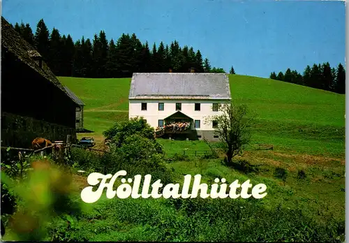 44813 - Steiermark - Judenburg , St. Nikolaus , Hölltalhütte , Hölltal - gelaufen 1987