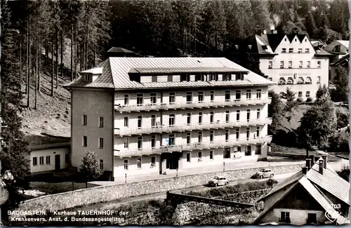 44824 - Salzburg - Bad Gastein , Kurhaus Tauernhof , Anstalt der Bundesangestellten - gelaufen 1968