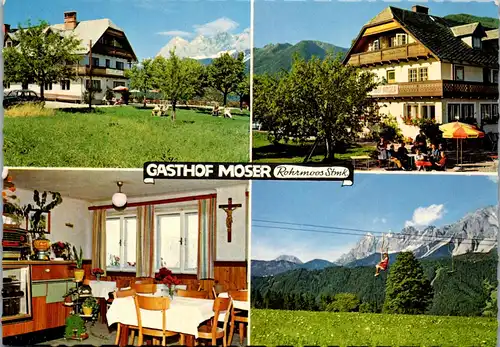 44856 - Steiermark - Rohrmoos , Schladming , Gasthof Pension Moser - nicht gelaufen
