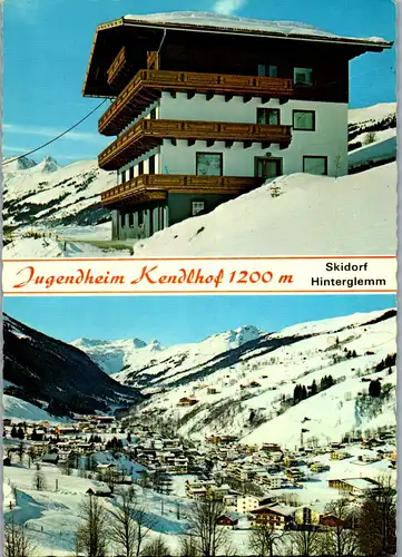 44865 - Salzburg - Hinterglemm , Jugendheim Kendlhof , Bes. Josef Hasenauer - gelaufen
