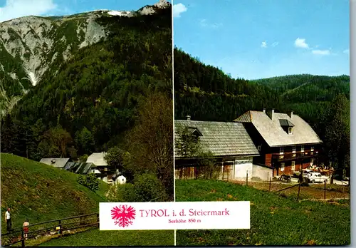 44873 - Steiermark - Neuberg a. d. Mürz , Tyrol , Gastwirtschaft Oberwallner , Ausgang Schönthalereck , Schneealpe