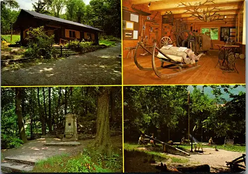 44877 - Niederösterreich - Purkersdorf , Naturpark , Sandstein Wienerwald , Wienerwaldhaus , Sängerbrunnen