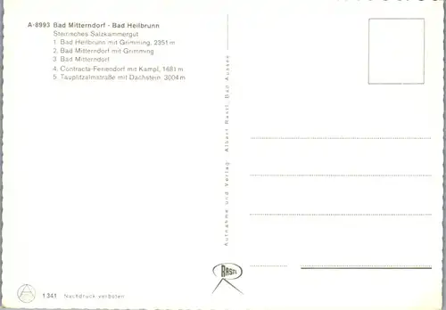 44883 - Steiermark - Bad Mitterndorf , Bad Heilbrunn , Grimming , Mehrbildkarte , VW Käfer - nicht gelaufen
