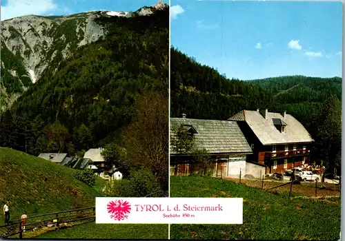 44902 - Steiermark - Neuberg a. d. Mürz , Tyrol , Gastwirtschaft Oberwallner , Ausgang Schönthalereck , Schneealpe