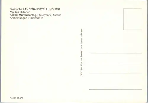 44920 - Steiermark - Mürzzuschlag , Landesaustellung Sinn & Wahn 1991 - nicht gelaufen