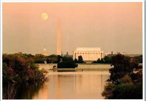44929 - USA - Washington D. C. , Across the Potomac at the Mystic Lincoln , Capital - nicht gelaufen