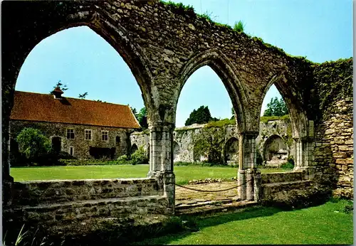 44933 - Großbritannien - Hampshire , Lay's Brothers Dormitory , Beaulieu Abbey - nicht gelaufen