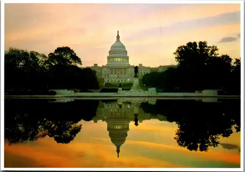 44935 - USA - Washington D. C. , Capitol Building in early Morning Sunrise - nicht gelaufen