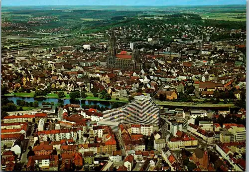 44955 - Deutschland - Neu Ulm , Ulm , Donau , Panorama - nicht gelaufen