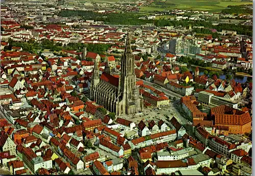 44956 - Deutschland - Ulm , Münster , Panorama - nicht gelaufen