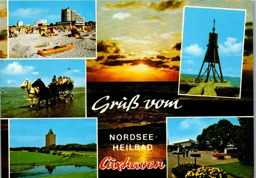 44967 - Deutschland - Cuxhaven , Nordseeheilbad , Mehrbildkarte - nicht gelaufen