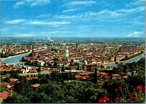 45016 - Italien - Verona , Panorama - nicht gelaufen
